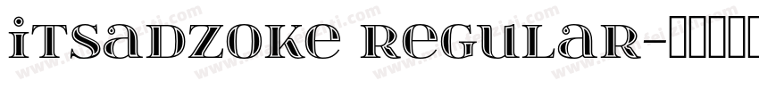 itsadzoke Regular字体转换